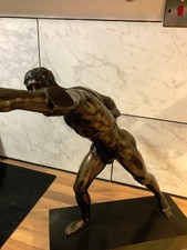 A large patinated and