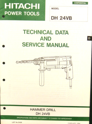 Hitachi technical data - data, &