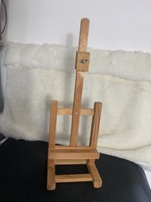 Vintage Wooden Adjustable Table Top Portable Easel