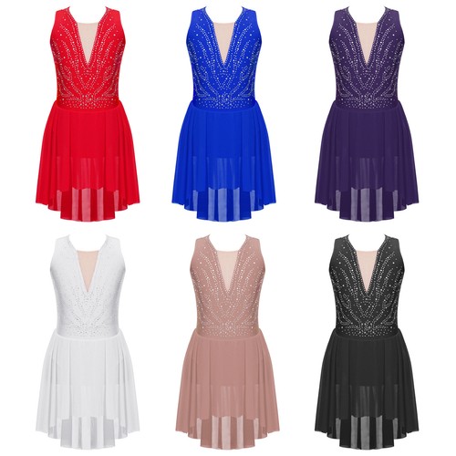 Girls figure skating dress - girls,