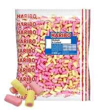 Haribo rhubarb custard 3kg - haribo, &