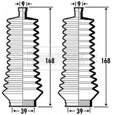 BORG & BECK Front Steering