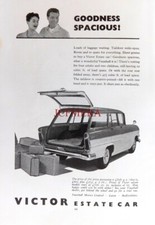 Vauxhall 'Victor' Estate Motor Car #1, Original 1960 Advert Print : 664-44