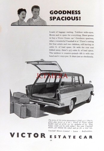 Vauxhall victor estate motor - vauxhall, 'victor'