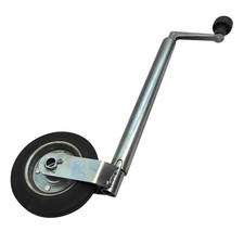 35mm JOCKEY WHEEL HEAVY DUTY with STEEL RIM caravan trailer plant container