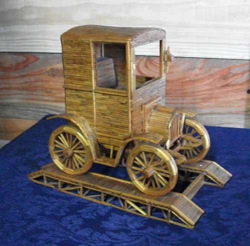Matchstick 1900s classic car - 1900s,