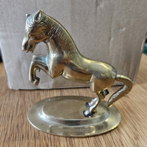 Vintage solid brass - solid, rearing