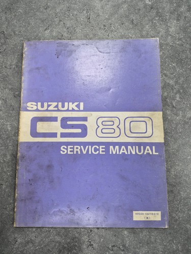Genuine suzuki cs80 1983 - genuine,