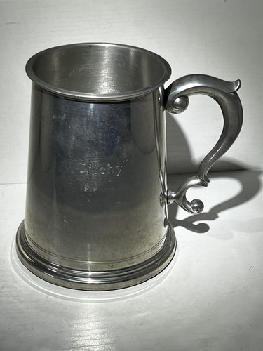 Vintage english pewter - english, tankard