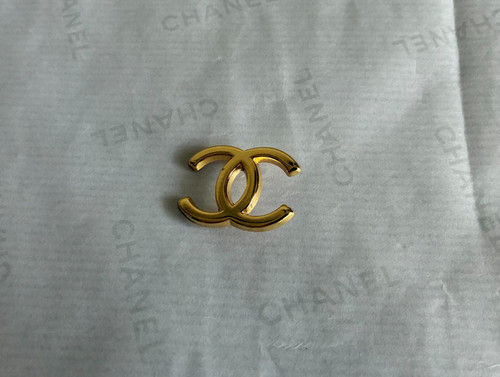 Chanel logo gold - chanel,