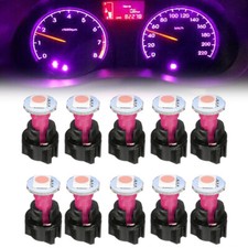 10x Purple 74 T5 LED Car