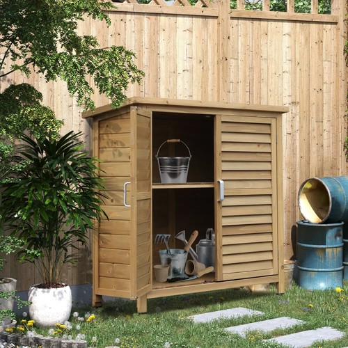 Small wooden garden - garden, shed
