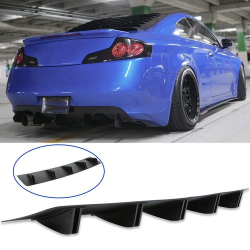 Rear bumper diffuser fins - bumper,