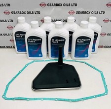 AUDI A4 A6 QUATTRO ZF 6 SPEED 6HP19 AUTOMATIC GEARBOX GASKET FILTER OIL 7L KIT