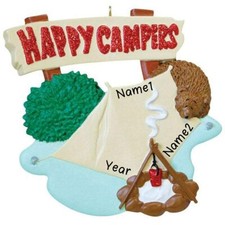 Personalized "HAPPY CAMPERS"
