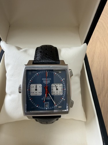 Tag heuer monaco blue men - heuer,