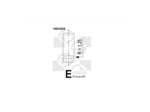 Bga v801004 exhaust - v801004,