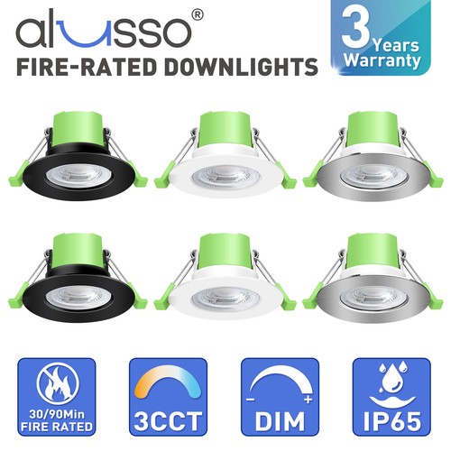 Ip65 fire rated led 3cct - rated,
