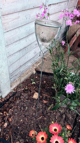Garden rain gauges metal - gauges,