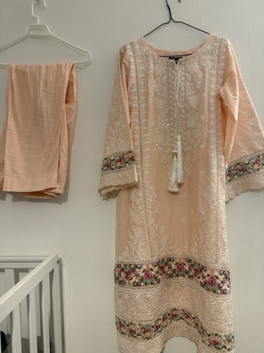 Chikankari eid dress - chikankari,