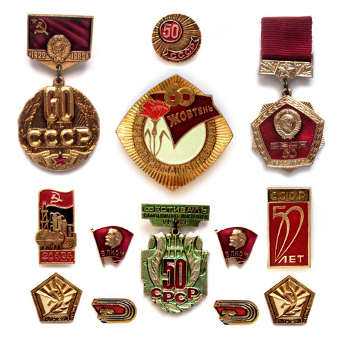 Pin badges 60th - &,