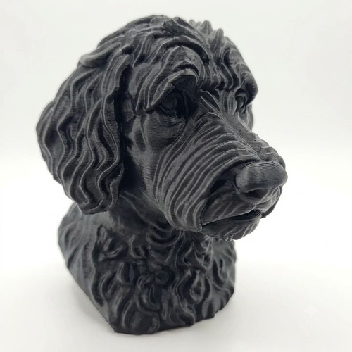 Labradoodle bust home decor - bust,