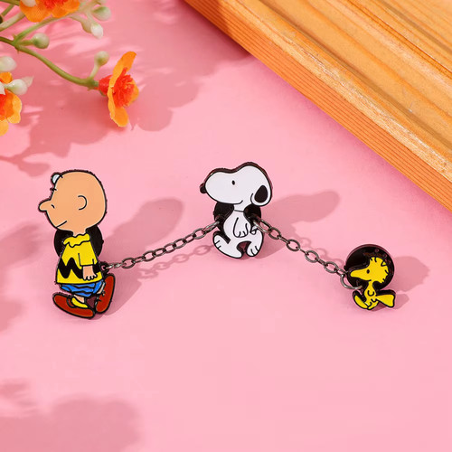 3pcs snoopy charlie brown - 3pcs,