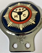 Federation Of British Police Motor Club Classic Car Badge - Renamel London