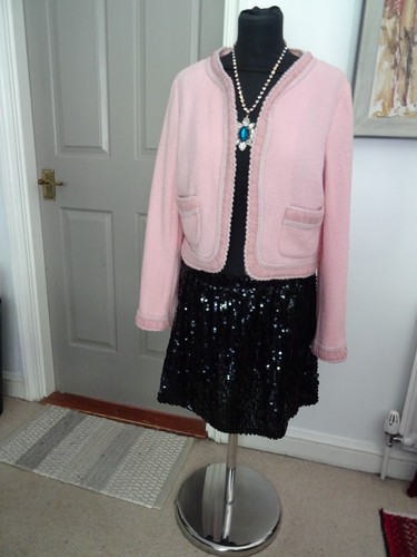 Bennett baby pink boucle - l.k.,