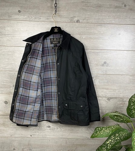 Barbour waxed parka women's