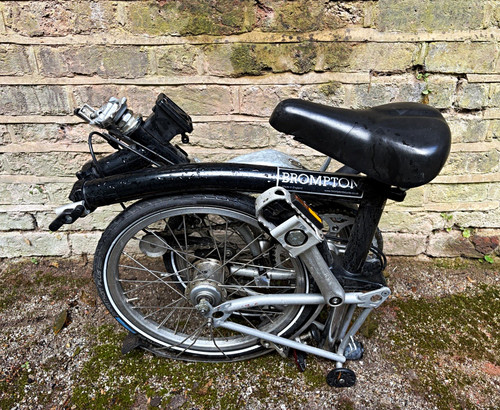 Brompton folding bike - brompton,