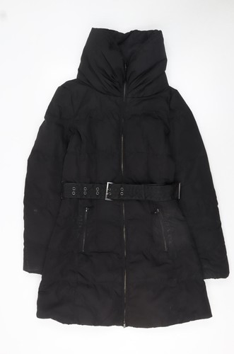 Zara women black long - zara, belted
