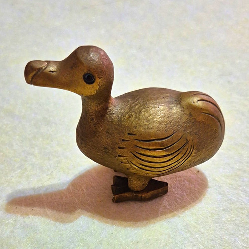 Solid brass dodo ornament - dodo,