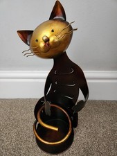 cat wine bottle holder
