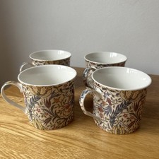 Set Of 4 Fine China Floral