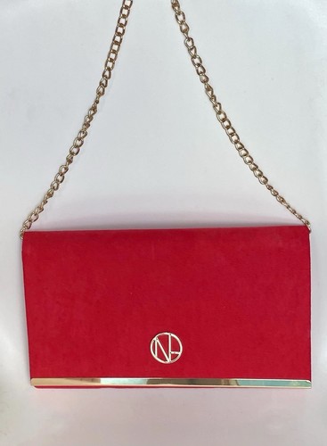 New look red clutch bag - clutch, faux