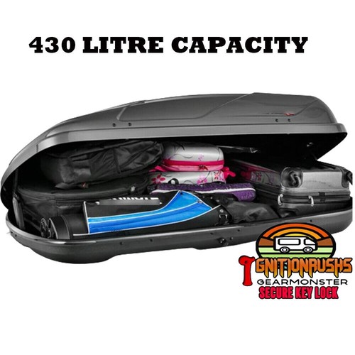 Car roof box 430 - litre, hard