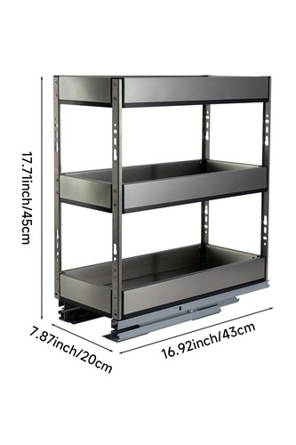 Tier pull out spice rack - pull,