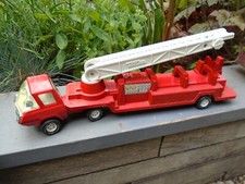 Tonka toy fire engine vintage age with up and down ladder strong toy