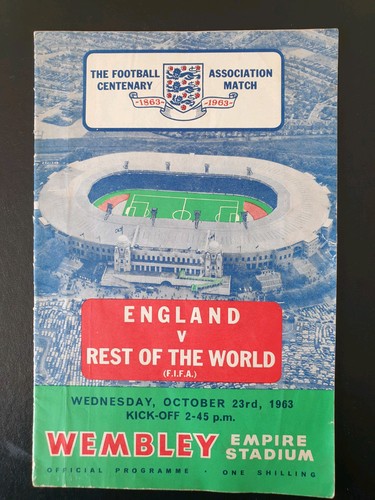 Programme for england rest - for,