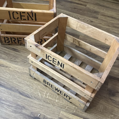 Vintage iceni brewery wooden - brewery,