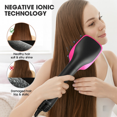 One step hair dryer brush - dryer,