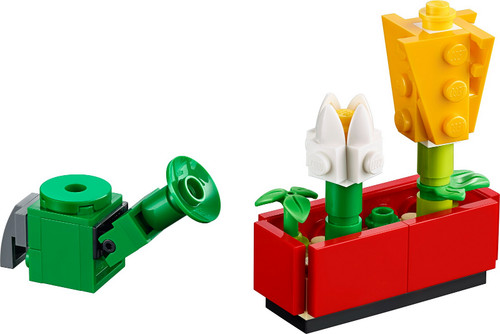 Lego flowers and watering can - lego,