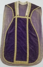 Antique French Velvet Church