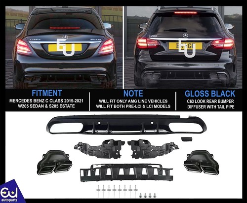 For mercedes benz class w205 - for, c