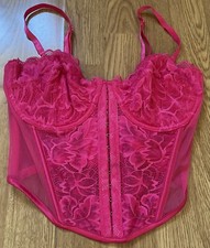 Primark Hot Pink Lace Sheer