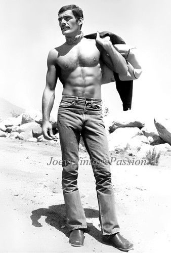 1970 shirtless male beefcake - 1970's,