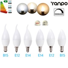 Dimmable E14 SES E12 B15 5W