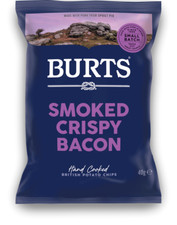 Burts Smokey Bacon Flavour Crisps Chips- Available in 20 x 40g