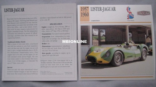 Lister jaguar collectors - lister-jaguar,